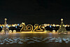 A display made of silver grass marks the start of the year in Peace Park in Mapo District, western Seoul. [WORLD CUP PARK]