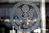 The seal of the United States Department of State is seen in Washington on Jan. 26, 2017. [REUTERS/YONHAP]