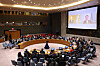 Members of the United Nations Security Council attend a meeting on the situation in the Middle East at the United Nations headquarters on Dec. 17. [AFP/YONHAP]