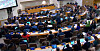 The UN General Assembly Third Committee adopts the North Korean human rights resolution by consensus in November 2023. [SCREEN CAPTURE]