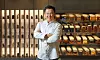 Joo Ok's executive chef Shin Chang-ho poses for photos with the Korea JoongAng Daily at Joo Ok in Jung District, central Seoul. [PARK SANG-MOON]