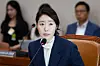 Kang Sun-woo, nominee for Minister of Gender Equality and Family, responds to parliamentary questioning at her confirmation hearing held at the National Assembly in Yeouido, western Seoul on July 14. [NEWS1]