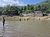 A search operation for missing individuals due to flood damage is underway in Gapyeong County, Gyeonggi, on July 24. [GYEONGGI NORTHERN FIRE SERVICES]