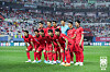 The Korean national team poses for a photo before a friendly with El Salvador at Daejeon World Cup Stadium in Daejeon on June 20. [KOREA FOOTBALL ASSOCIATION]