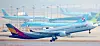 An Asiana Airlines aircraft takes off at the Incheon International Airport in October last year. [YONHAP]