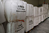Urea imported from China is stored in Aton Industry's warehouse in Iksan, North Jeolla. [YONHAP]
