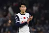 Tottenham Hotspur's Son Heung-min looks dejected after a Premier League match against Ipswich Town at Tottenham Hotspur Stadium in London on Nov. 10. [REUTERS/YONHAP]