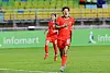 Korea's Ji So-yun celebrates scoring during an EAFF E-1 Women's Football Championship match against Chinese Taipei at Suwon World Cup Stadium in Suwon, Gyeonggi, on July 16. [NEWS1]
