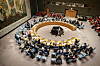 A general view shows the United Nations Security Council meeting at the United Nations headquarters in New York City on July 16. [REUTERS/YONHAP]