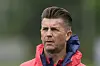 Colin Bell walks on the field before a training session ahead of the FIFA Women's World Cup at the National Football Center in Paju, Gyeonggi on June 30, 2023. [AP/YONHAP]