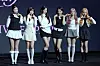 Members of girl group IVE pose for photos during a press conference held on Feb. 3 at the Conrad Seoul hotel in western Seoul for the release of the group's third EP 'IVE Empathy.' [KIM MYEONG-JI]