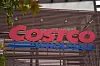 A sign is on display at Costco in Los Angeles, California, on May 28, 2025. Construction for the warehouse retailer's Iksan branch will start in August, 2025, the city's mayor, Jung Heon-yul, said on June 26. [EPA/YONHAP]