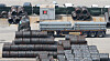 Steel products are piled up at Pyeongtaek Port in Gyeonggi on Aug. 26. [NEWS1]