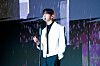 Yoon San-ha, or Sanha or boy band Astro, at a press showcase held on Aug. 6 in central Seoul [DANIELA GONZALEZ PEREZ]