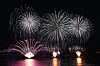 A scene from the 2022 Busan Fireworks Festival that took place near Gwangalli Beach in Busan on Dec. 17, 2022. [NEWS1]