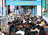 Streets of Myeongdong are filled with visitors on Sept. 29. [YONHAP]