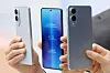 Samsung Electronics' new Galaxy S25 Edge smartphone, featuring an ultra-slim design, advanced camera technology and AI, is being shown at a venue in Gangnam District, southern Seoul, on May 13. [YONHAP]