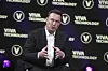 Elon Musk, who owns X, formerly Twitter, Tesla and SpaceX, speaks at the Vivatech fair in Paris on June 16, 2023. [AP/YONHAP]