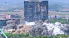 The destruction of the inter-Korean liaison office on June 16, 2020 is seen in this footage that the North's state-controlled Korean Central Television released the follow day. [YONHAP]