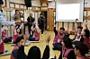'I am Jeollo' participants play games to win a temple food dinner with their preferred date. [JOGYE ORDER OF KOREAN BUDDHISM SOCIAL WELFARE FOUNDATION]