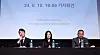 Representatives from INB100, the agency of EXO-CBX members Chen, Baekhyun and Xiumin, speak to reporters in a press conference held on June 10 in central Seoul 'declaring full-on war against SM Entertainment.' From left are: Lawyer Lee Jae-hak, attorney of the three EXO members and INB100; Cha Ga-won, majority shareholder of One Hundred, the holding company of INB100; and CEO Kim Dong-joon of INB100 and One Hundred. [NEWS1]