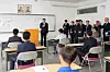 Chinese Ambassador to Pyongyang Wang Yajun speaks at a meeting with students at the North's Pyongyang University of Science and Technology, in this photo posted on the website of the Chinese Embassy in Pyongyang. [YONHAP]