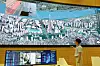 A digital twin render of the Han River in Seoul appears alongside live CCTV footage displaying real-time water levels. [K-WATER]