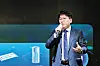 LG Energy Solution CEO Kim Dong-myung speaks at a shareholder meeting at LG Twin Tower in Yeouido, western Seoul on March 20. [YONHAP]