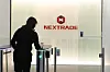 Nextrade's logo is shown at the alternative trading system operator's headquarters in western Seoul on Feb. 13. [YONHAP]