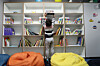 A child is seen at a childcare center in Nowon District, northern Seoul on Nov. 16. [JOONGANG ILBO]