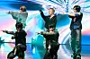 Boy band 1Verse performs ″Shattered″ during its debut showcase at the Ilchi Art Hall in southern Seoul on July 18. [DANIELA GONZALEZ PEREZ]