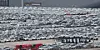 Vehicles for export are parked at Pyeongtaek Port in Pyeongtaek, Gyeonggi on May 20, 2025. [NEWS1]
