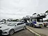 Used cars are stored in Incheon [JOONGANG ILBO]