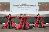 Performers present a traditional dance during the opening ceremony of the 2025 Seoul Eco Hiking Festa at Namsangol Hanok Village in Jung District, central Seoul, on Nov. 15. [PARK SANG-MOON]