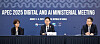 Minister of Science and ICT Bae Kyung-hoon, center, speaks during a press briefing following the APEC Digital and AI Ministerial Meeting at Songdo Convensia in Yeonsu District, Incheon, on Aug. 4. [MINISTRY OF SCIENCE AND ICT]