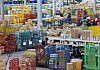Employees at Incheon Airport Regional Customs inspect stacks of products shipped from overseas at its logistics center on Nov. 22, 2023. [YONHAP]