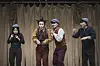 A scene of the play ″Scapin″ featuring sign language interpreters, performed by the National Theater Company of Korea [NATIONAL THEATER COMPANY OF KOREA]
