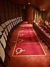 Wheelchair-accessible seats at the Myeongdong Theater in Jung District, central Seoul [MYEONGDONG THEATER[