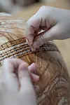 [AS A MATTER OF CRAFT] No horsing around: Craftsperson shows horsehair ...