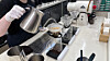 A barista at a cafe in Gangnam District, southern Seoul, brews decaf using the hand-drip method. [WOO JI-WON]