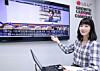 An online lecture on LG U+'s metaverse platform, Uverse, is translated to English. [LG U+]