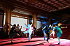Performers for 'Bluhaus,' an immersive arts production held at the Blue House's main building every Wednesday through July 10 [MINISTRY OF CULTURE, SPORTS AND TOURISM]
