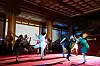 Performers for 'Bluhaus,' an immersive arts production held at the Blue House's main building every Wednesday through July 10 [MINISTRY OF CULTURE, SPORTS AND TOURISM]