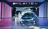 BYD Atto 3 EV during the Chinese automaker's press event held in Seoul on Jan. 16. [YONHAP]
