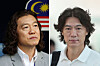 Kim Pan-gon, left, and Hong Myung-bo  [YONHAP; NEWS1]