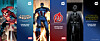 Webtoon adaptations of Disney stories will be released on the English Webtoon app. From left: “The Amazing Spider-Man” (2022-), “Avengers” (2012) and “Star Wars” (2015) [NAVER WEBTOON]