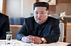 North Korean leader Kim Jong-un attends a meeting with Russia's Foreign Minister in Wonsan, Kangwon Province, on July 12. [AFP/YONHAP]