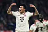 Bayern Munich defender Kim Min-Jae celebrates scoring during a Champions League match against Paris Saint-Germain at Allianz Arena in Munich, Germany on Tuesday. [AFP/YONHAP]
