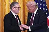 British Prime Minister Keir Starmer, left, and U.S. President Donald Trump shake hands at a joint press conference in the East Room at the White House on Feb. 27 in Washington. [AP/YONHAP]