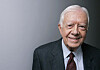 Former President Jimmy Carter poses for a portrait during the Toronto International Film Festival in Toronto, Canada on Sept. 10, 2007. [AP/YONHAP]
